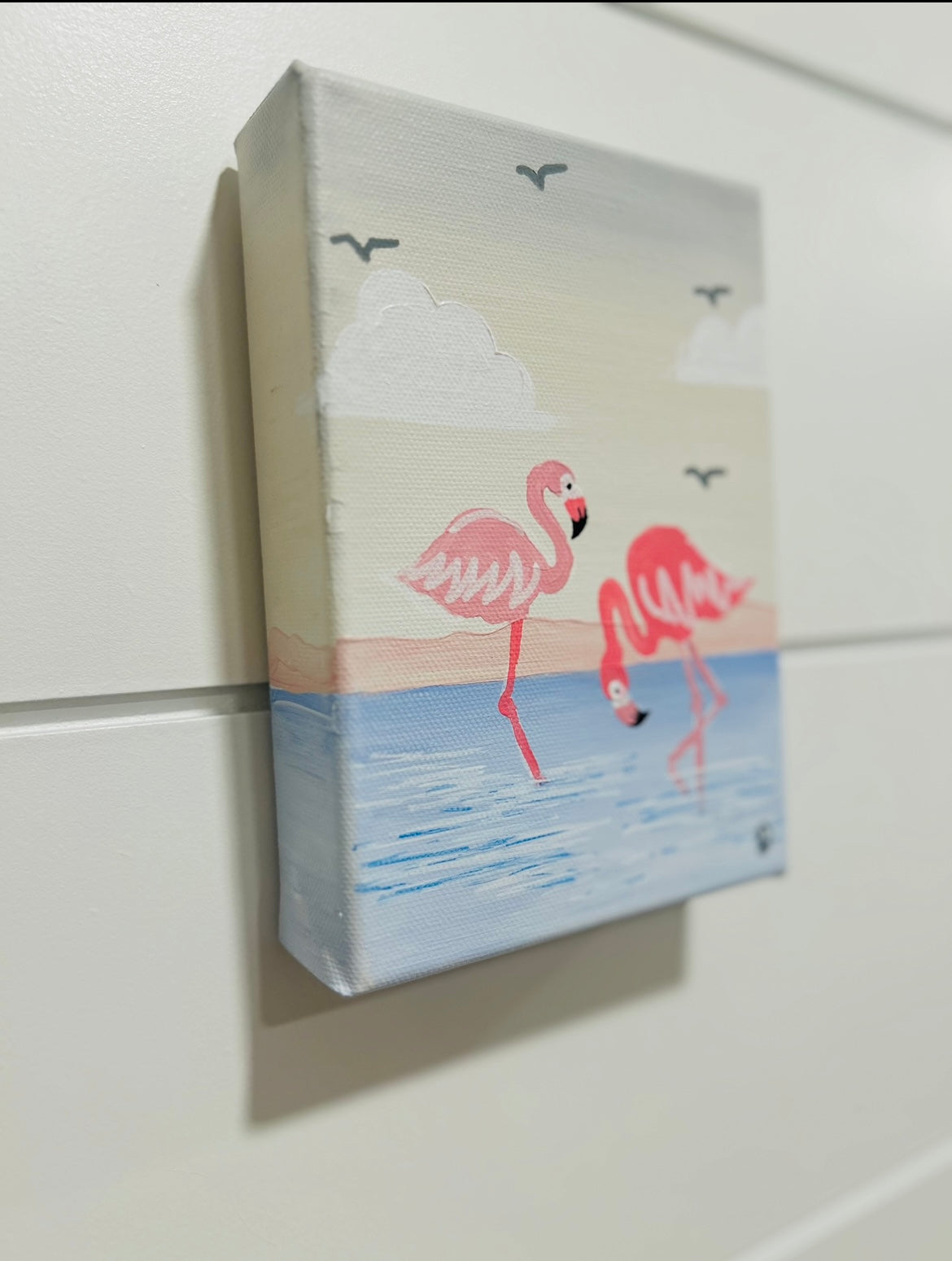 Flamingo Duo
