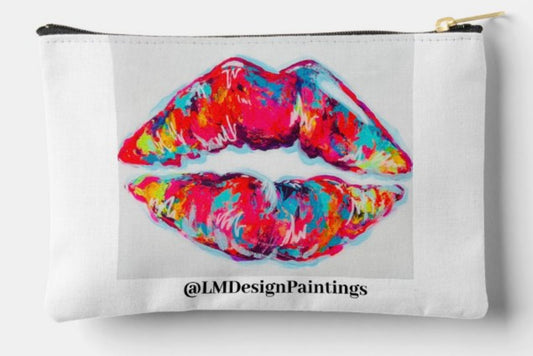Magic Kiss - makeup bag w zipper