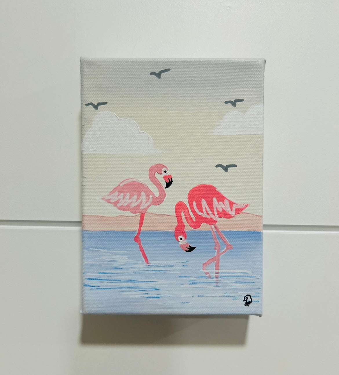 Flamingo Duo