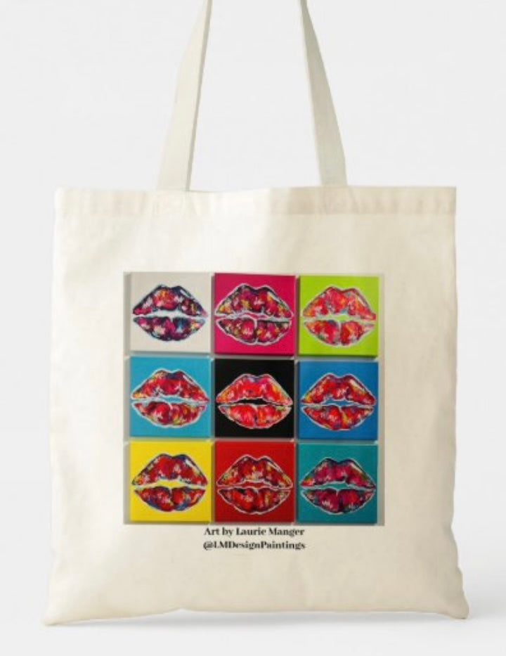 Magic Kiss- Canvas tote (double sided)